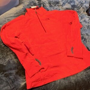 North face fleece pull over